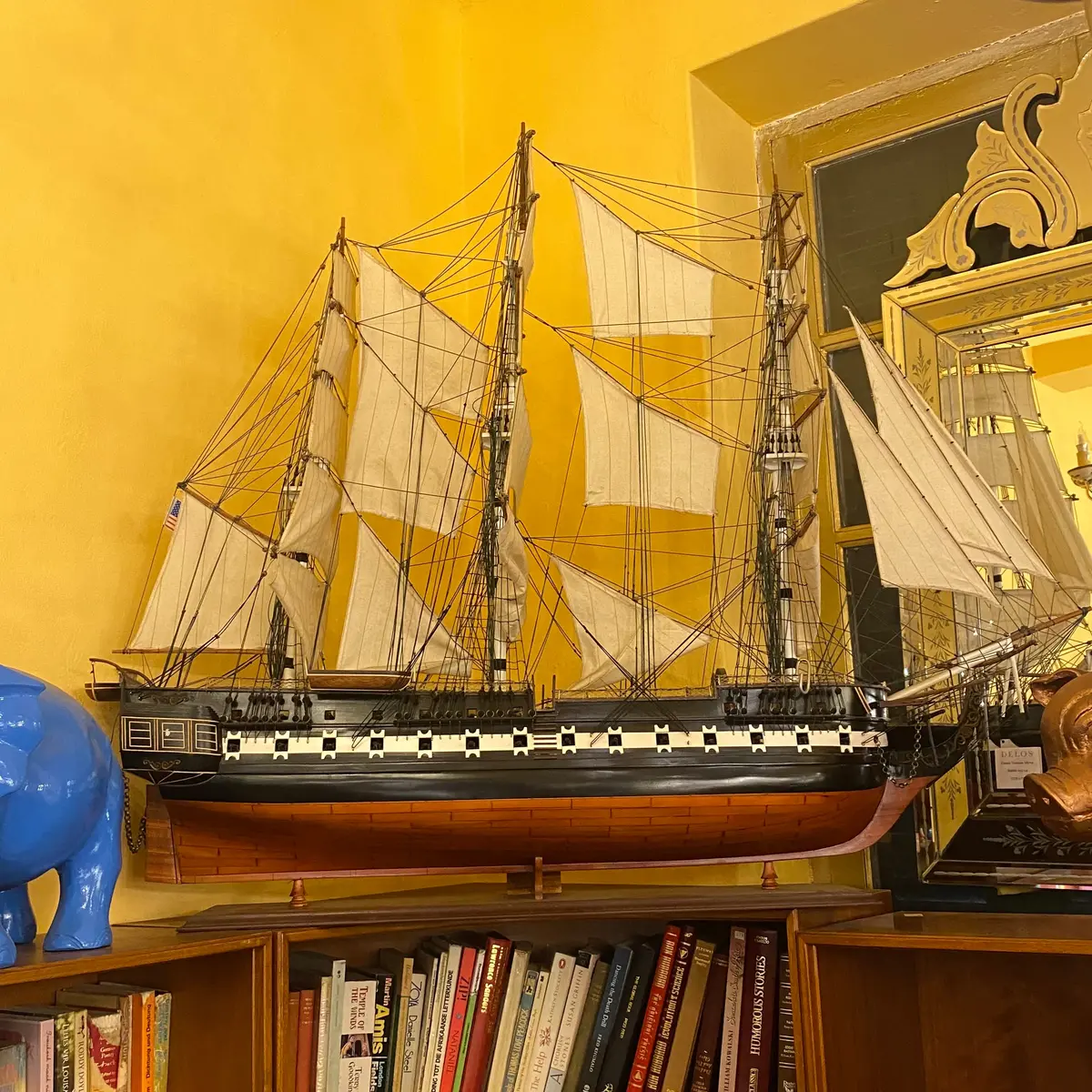 Large Vintage Model Ship - Sold 1