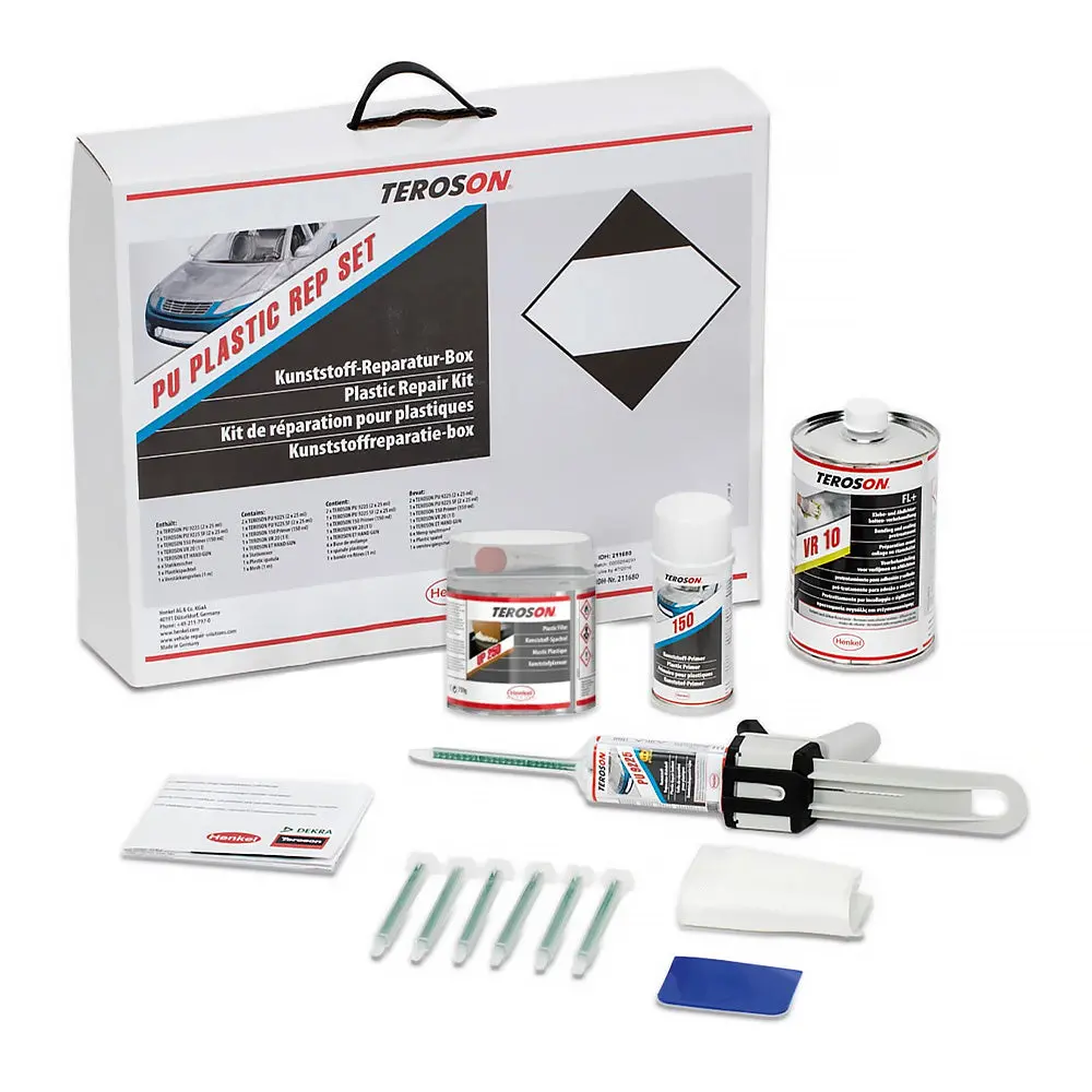 Teroson Plastic Adhesive Repair Kit Automotive Body Repair 1