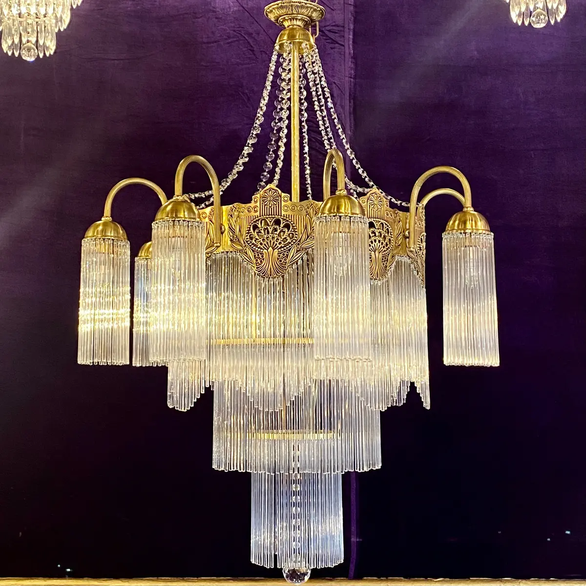 Very Large Empire Style Chandelier - Sold 1