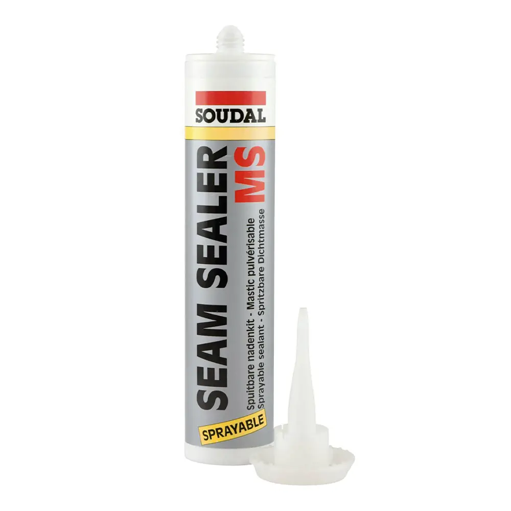 Soudal Automotive Ms Seam Sealer Beige 290Ml Sprayable Paintable 1