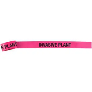 Flagging Tape - "Invasive Plant" 1