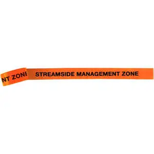 Flagging Tape - "Stream Management Zone" 1