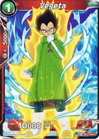 Vegeta (Bt11-010) [Vermilion Bloodline 2Nd Edition] 1