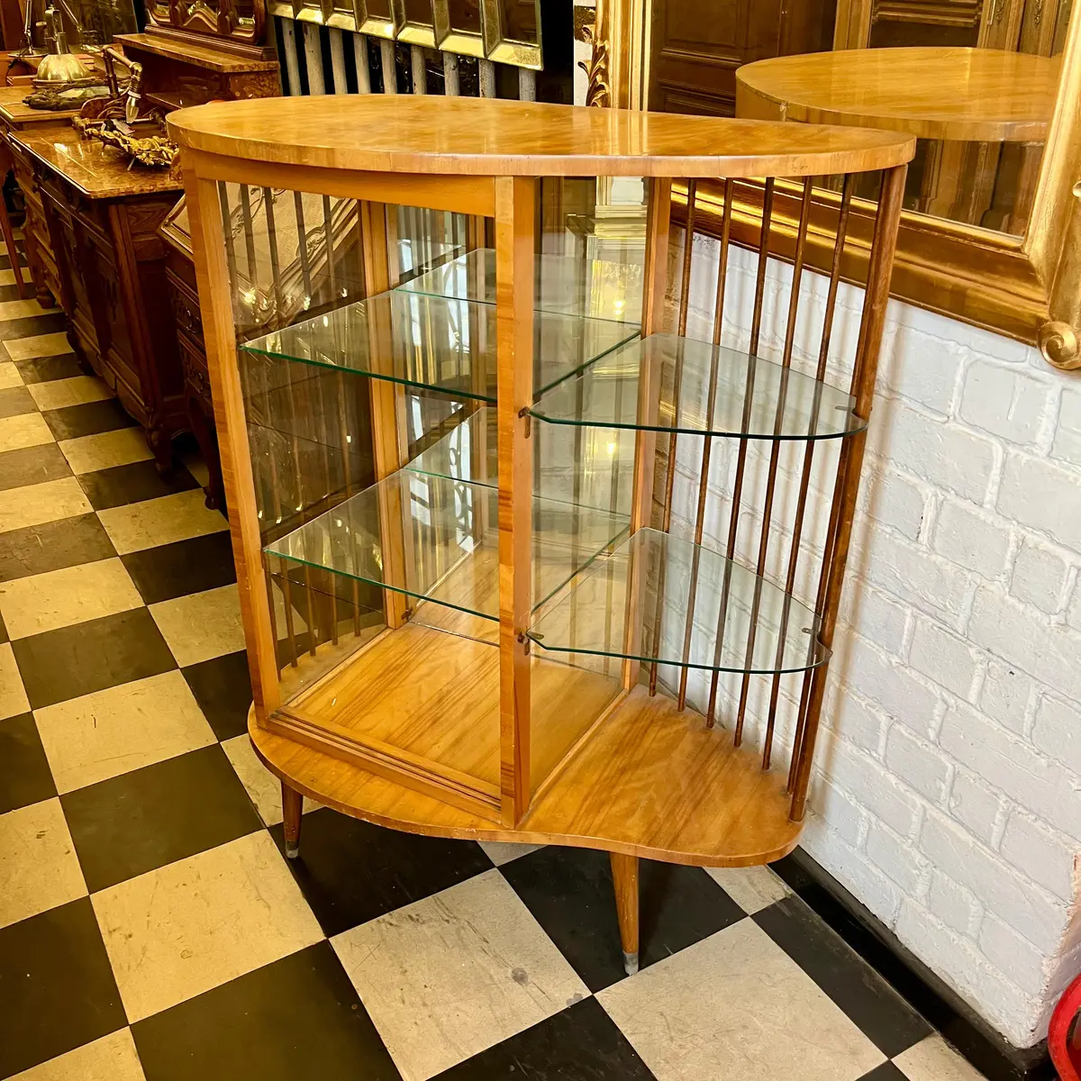 Maple Art Deco Drinks Cabinet - Sold 1