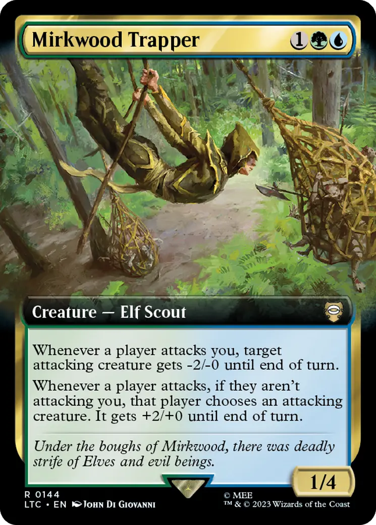 Mirkwood Trapper (Extended Art) [The Lord Of The Rings: Tales Of Middle-Earth Commander] 1