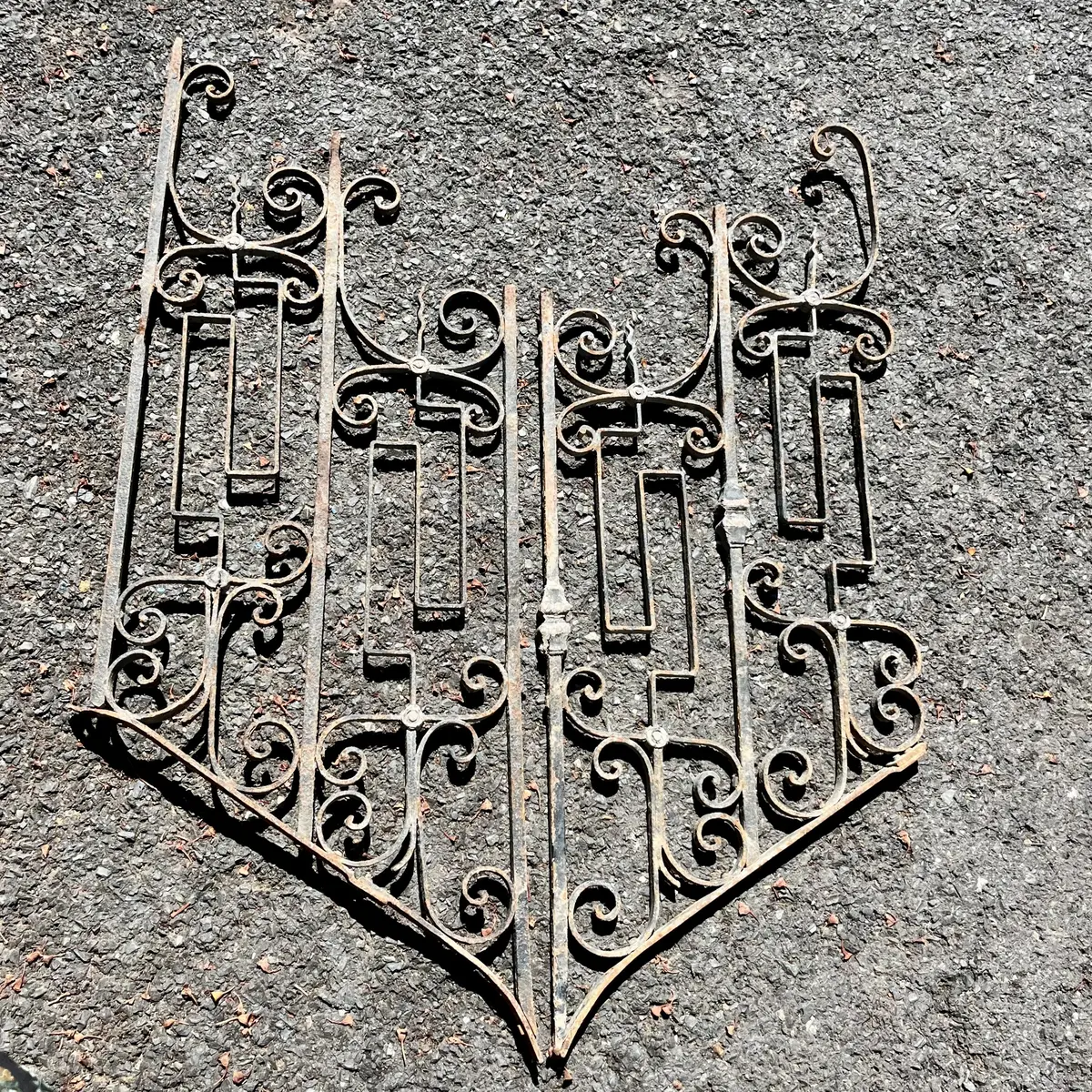 Salvaged Two Paneled Gate 1