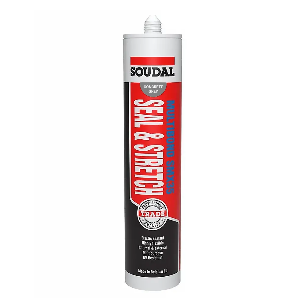 Soudal Multibond Smx35 Seal & Stretch Concrete Grey Joint Sealant 290Ml Cartridge 1