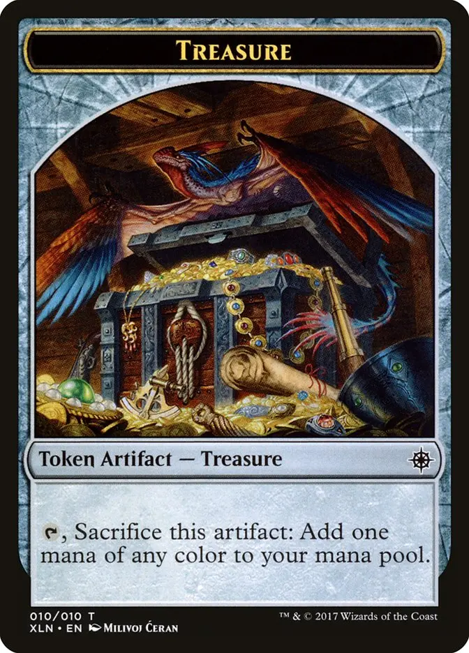 Treasure Token (010/010) [Ixalan Tokens] 1