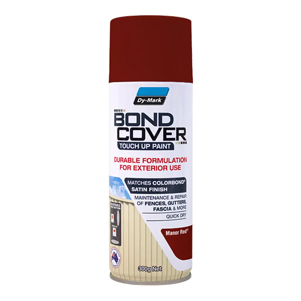Dy-Mark Bondcover 300G Manor Red Touch Up Colorbond Satin Finish 1