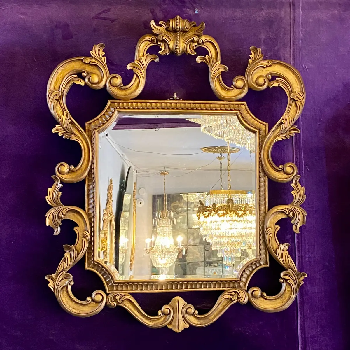 Unusual French Style Mirror - Sold 1