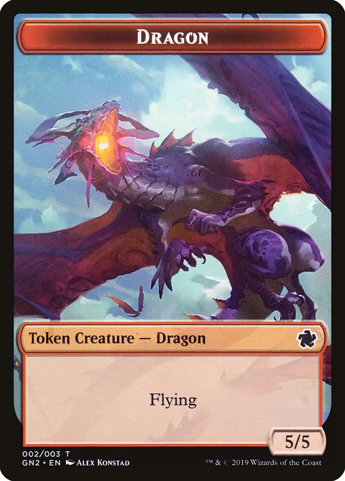 Dragon Token (002/003) [Game Night 2019 Tokens] 1