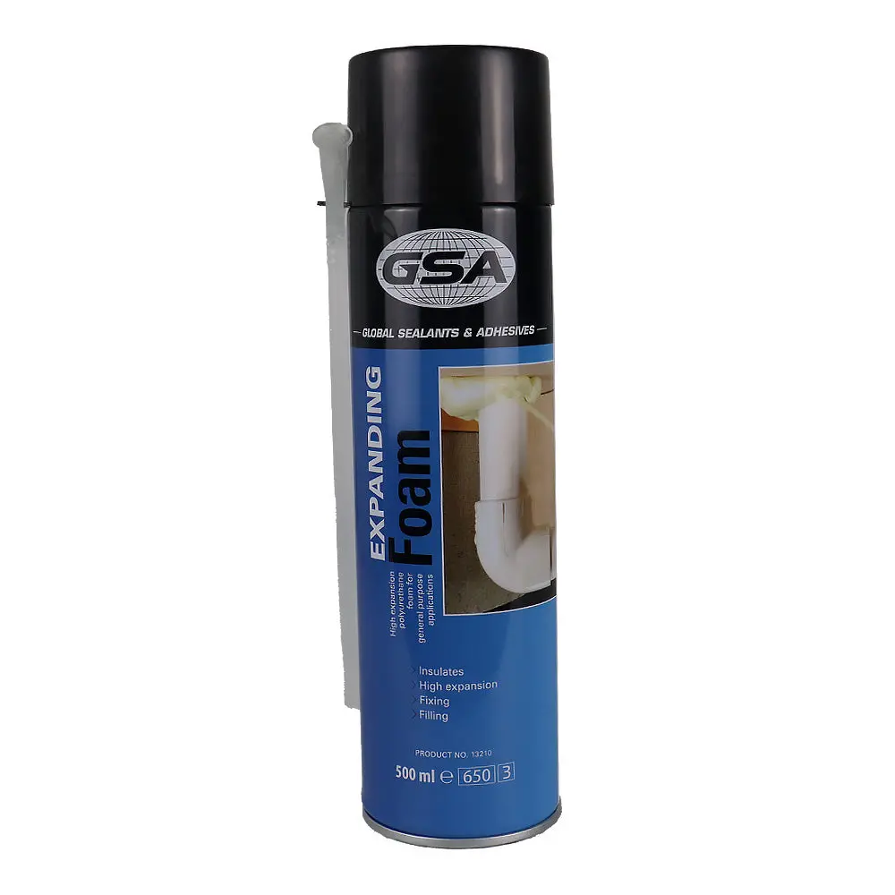 Gsa Expanding Foam 500Ml Insulation Gap Sealant Polyurethane Spray 1