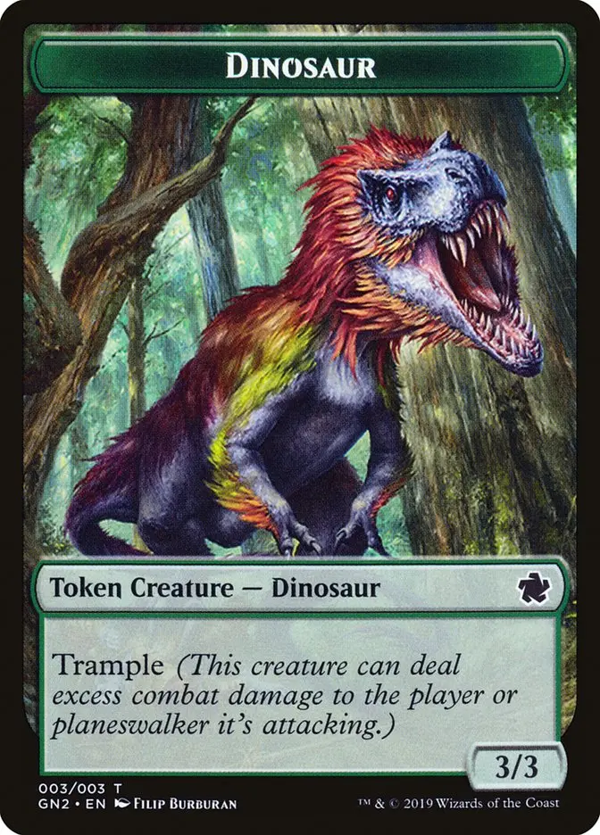 Dinosaur Token [Game Night 2019 Tokens] 1