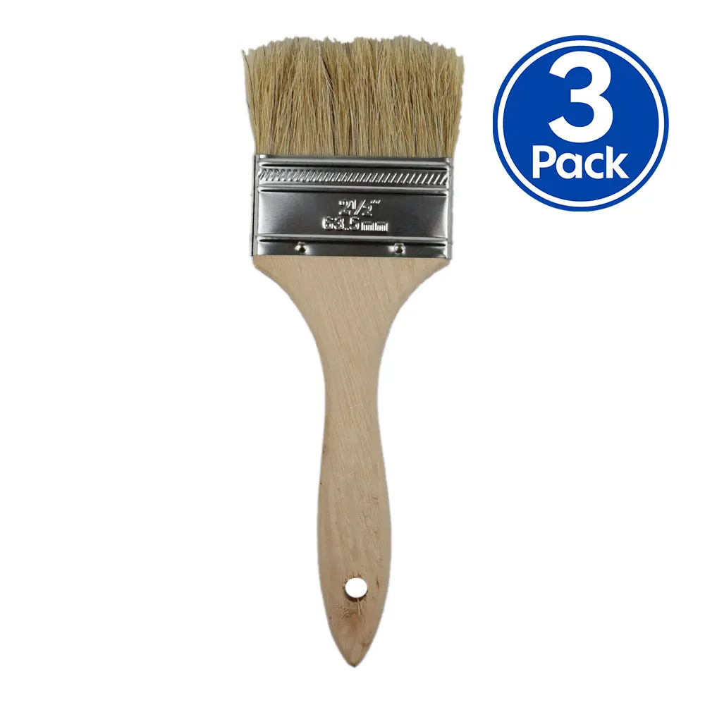 C&A Industrial Paint Brush 63Mm X 3 Pack Trade 1