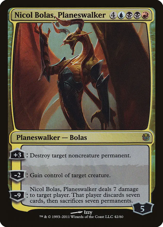 Nicol Bolas, Planeswalker [Duel Decks: Ajani Vs. Nicol Bolas] 1