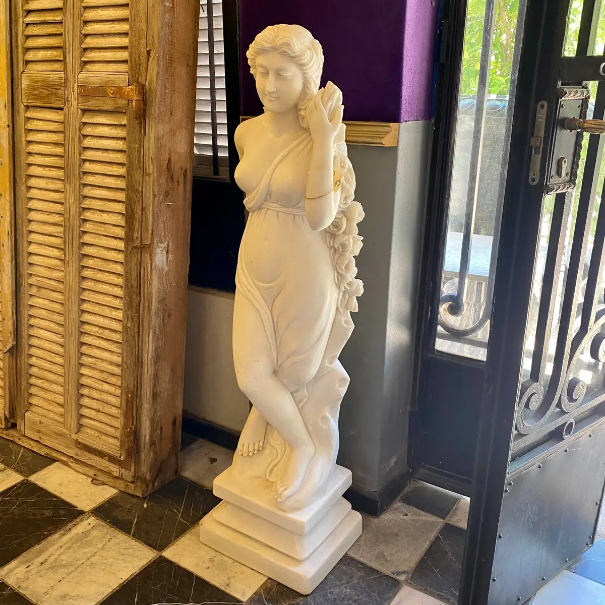 Classical White Marble Statue - Sold 1
