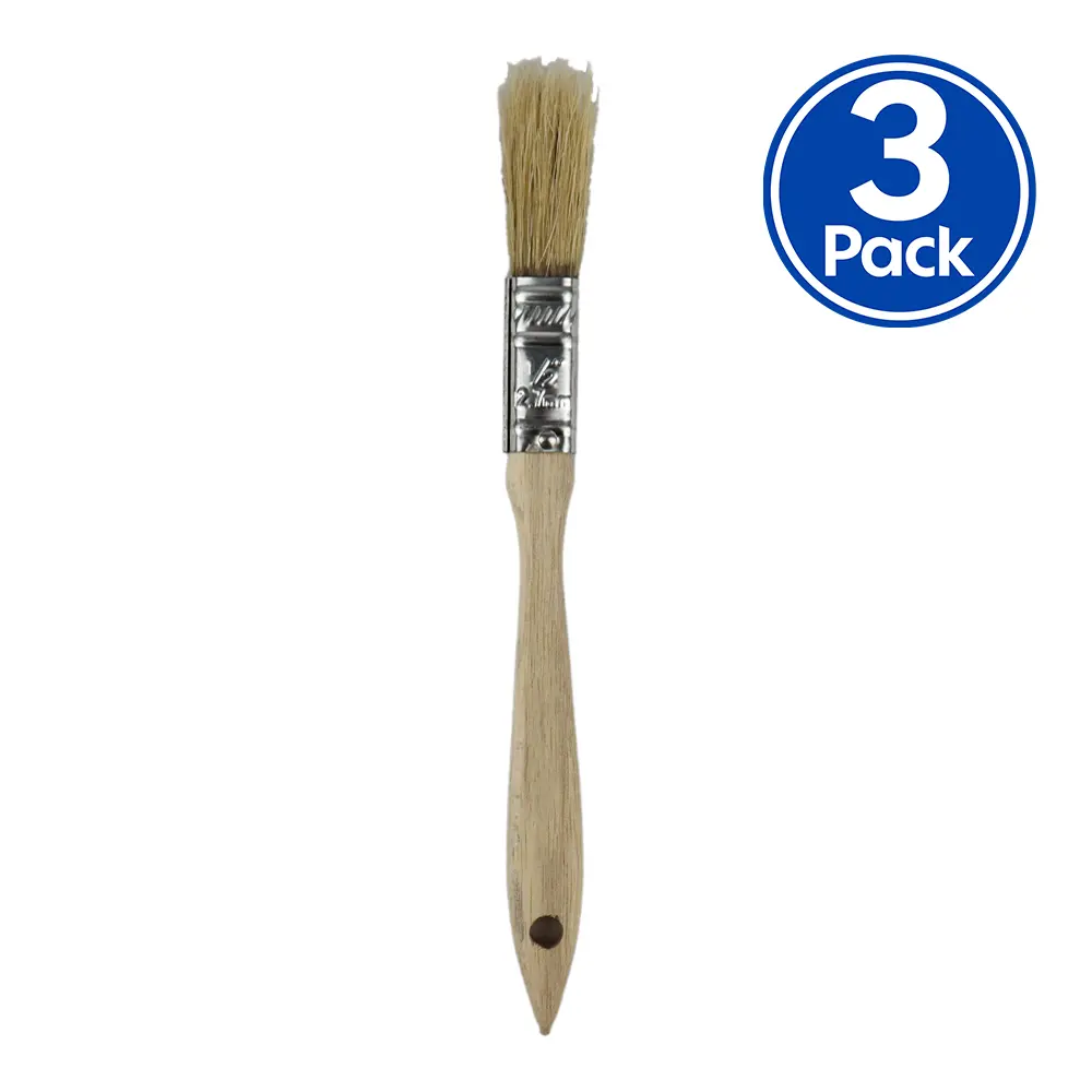 C&A Industrial Paint Brush 12Mm X 3 Pack Trade 1