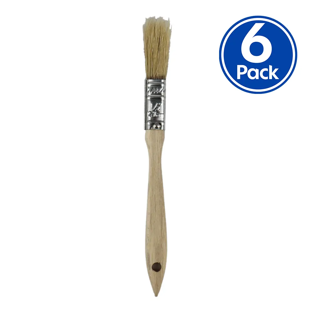 C&A Industrial Paint Brush 12Mm X 6 Pack Trade 1
