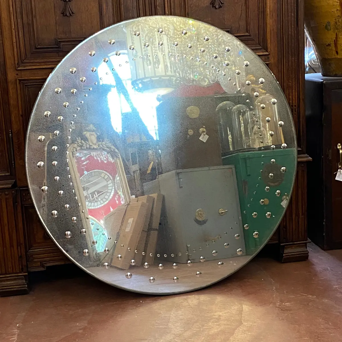 Very Large Aged Bubble Mirror 1