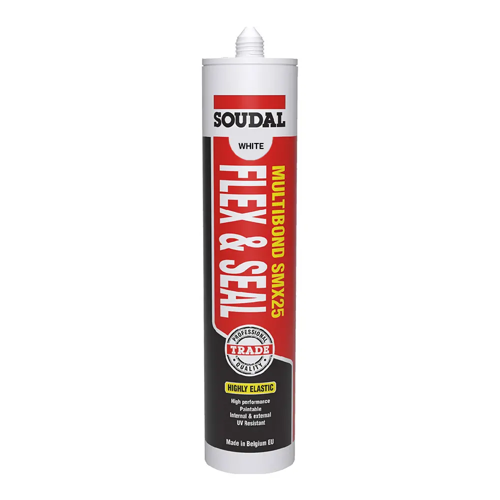 Soudal Multibond Smx25 Flex & Seal White Joint Sealant 290Ml Cartridge 1