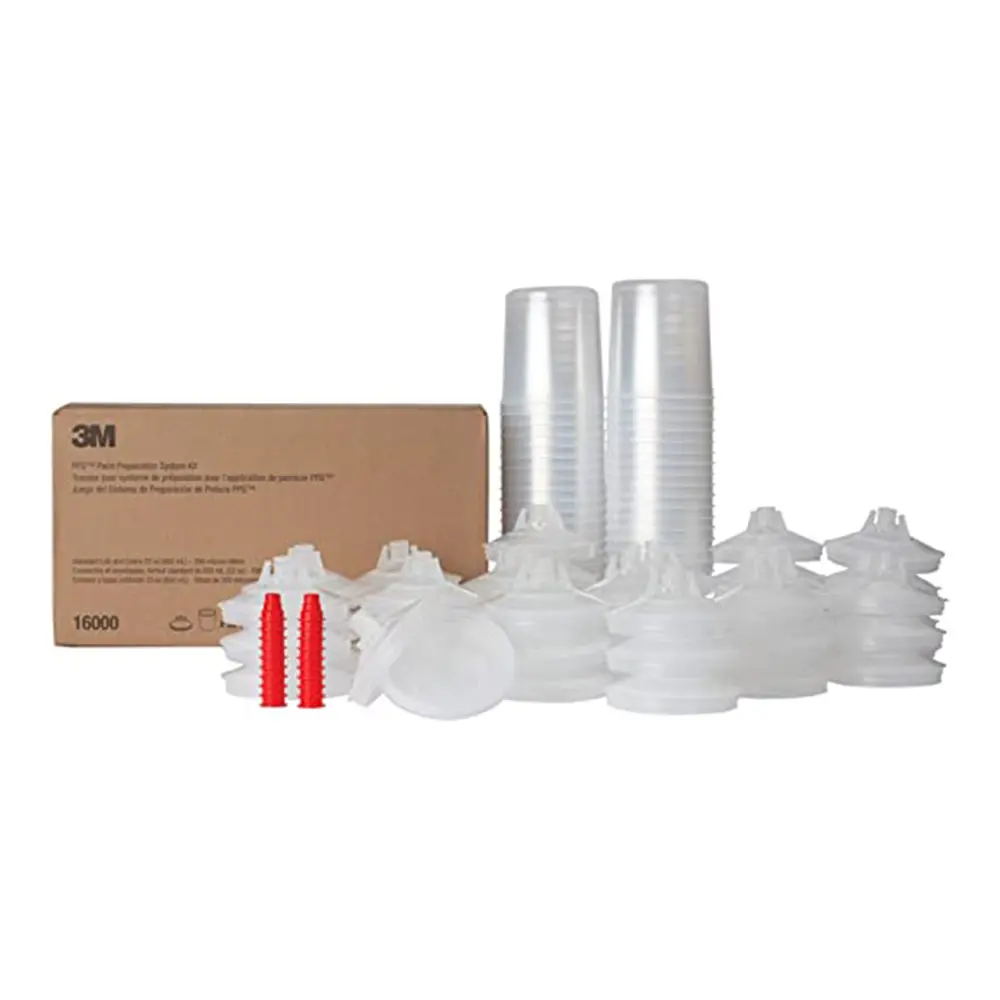 3M 16000 Pps Lids & Liners Standard Size 650Ml 200 Micron X 50 Pack Box 1