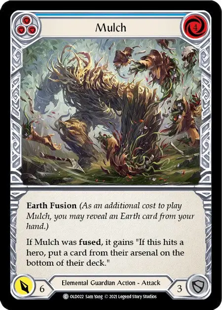 Mulch (Blue) [Old022] (Tales Of Aria Oldhim Blitz Deck)  1St Edition Normal 1