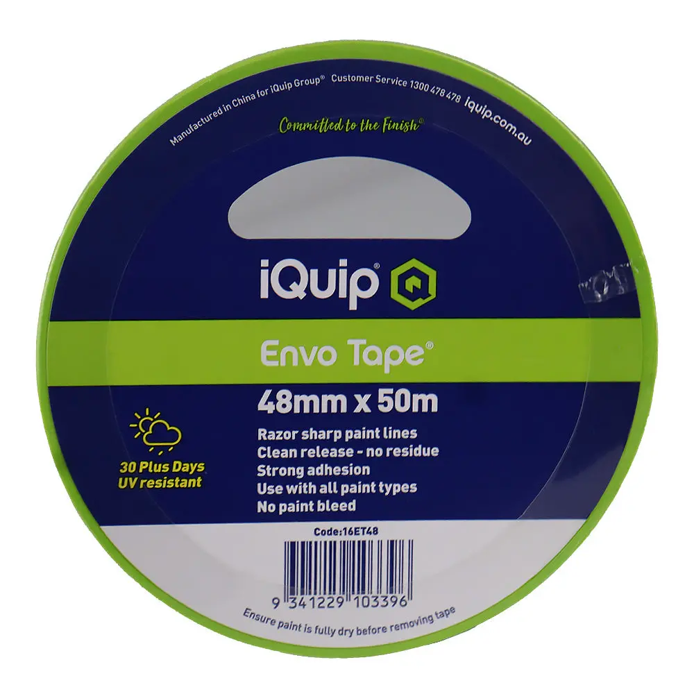 Iquip Envo Tape 48Mm X 50M High Performance Masking Tape Painting 1