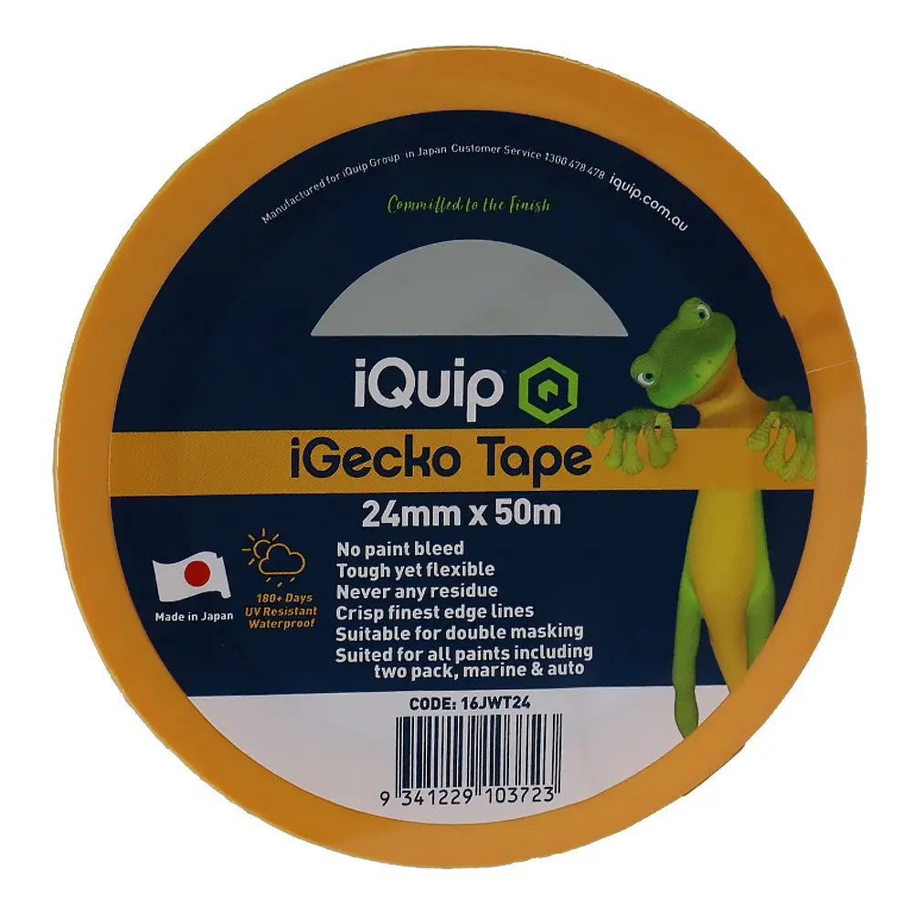 Iquip Igecko Japanese Washi Tape 24Mm X 50M Professional Masking High Precision 1