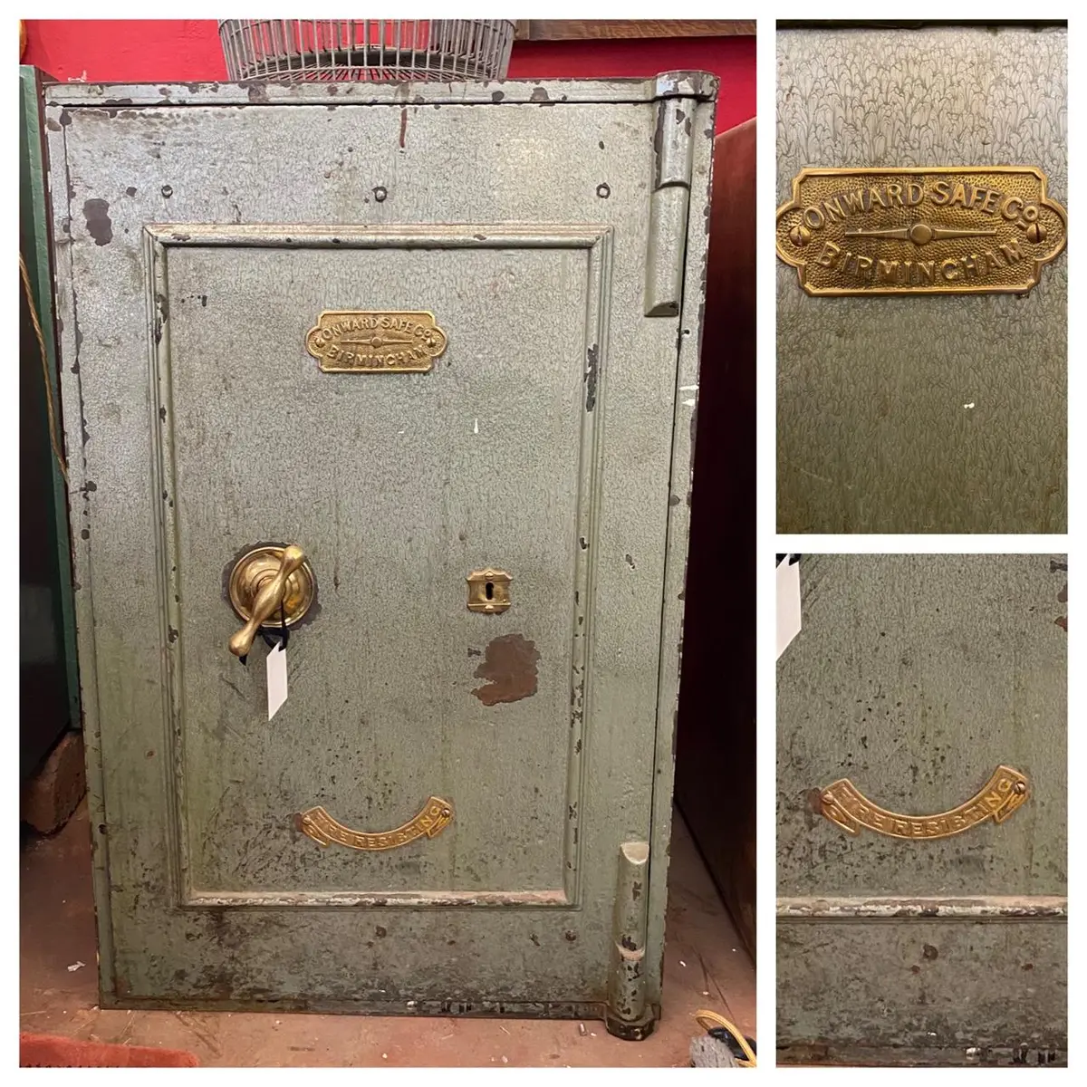 Antique "Onwards And Co" Safe - Sold 1