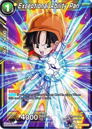 Exceptional Ability Pan (Bt11-110) [Vermilion Bloodline 2Nd Edition] 1