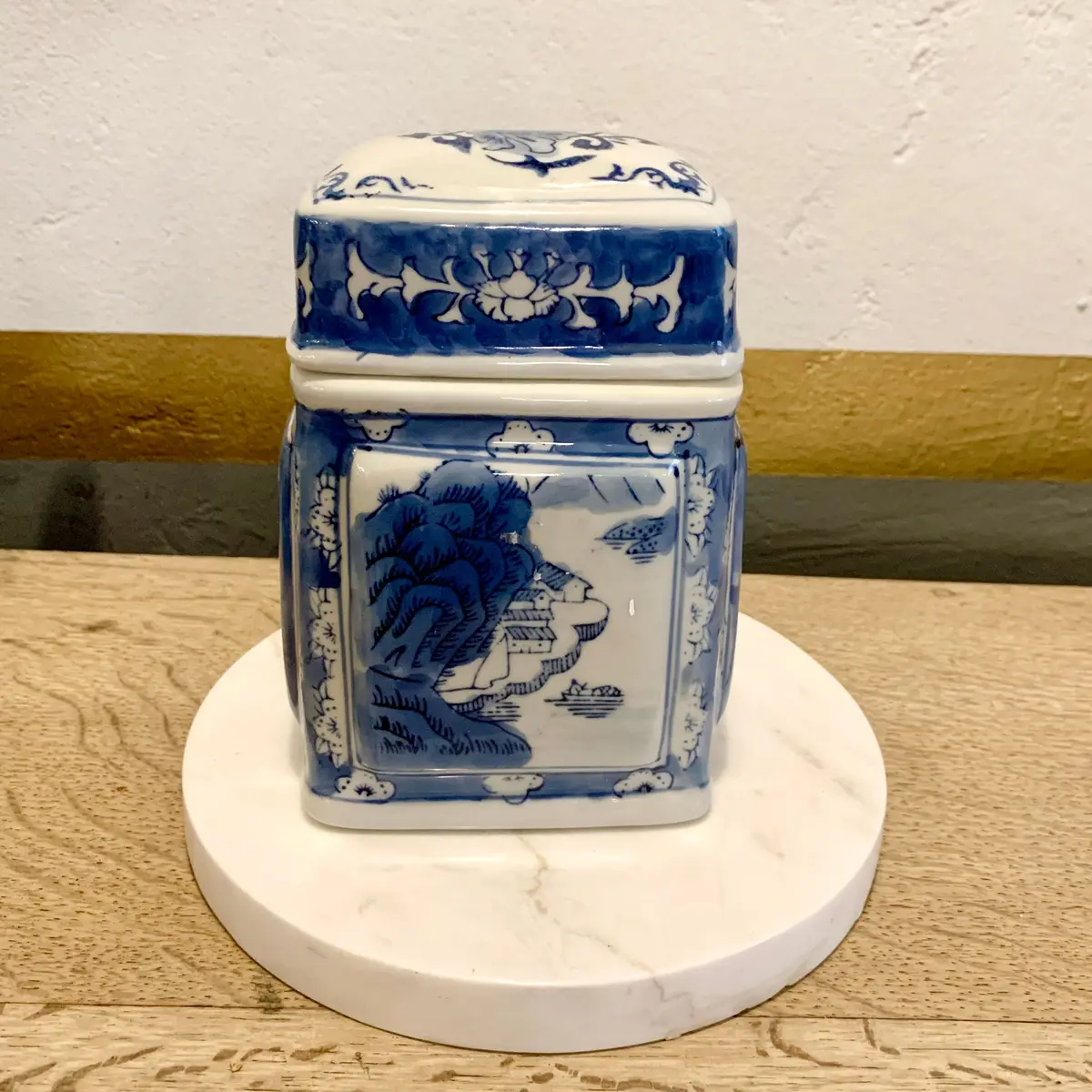 Sweet Porcelain Chinese Container - Sold 2