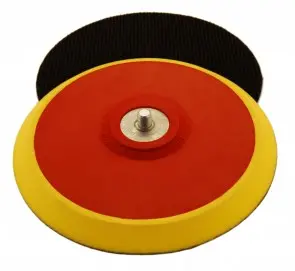 Velocity Hook & Loop No-Hole Random Orbital Backing Pad 5" 125Mm 5/16" Thread 1