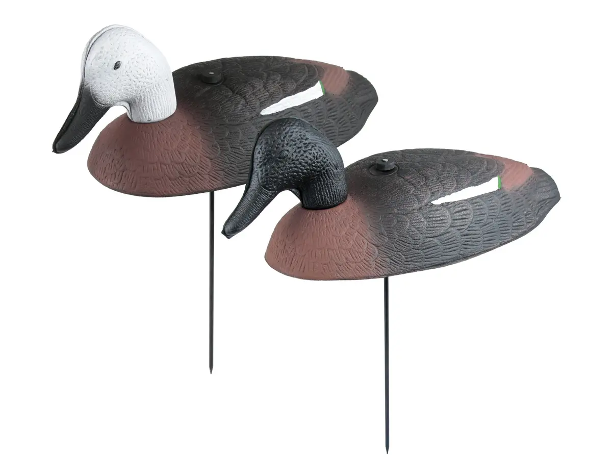 Paradise Foam Decoy Shells With Light Stakes: 12-Pack 1