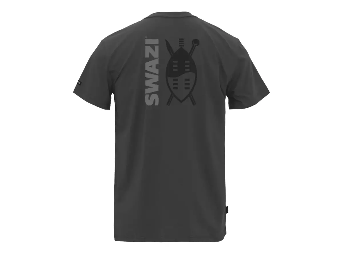 Swazi Reverse Shield T-Shirt Iron 1