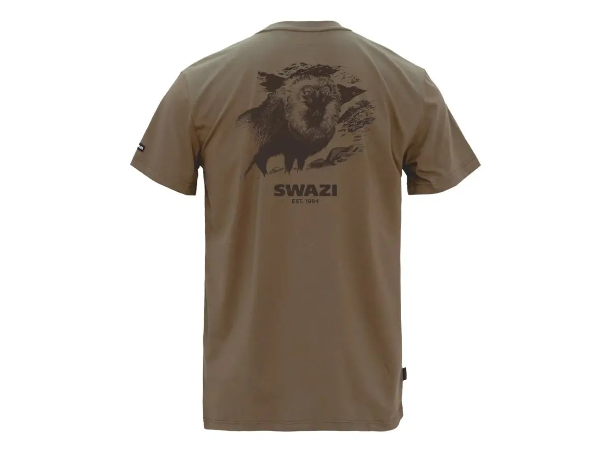 Swazi Reverse T-Shirt Tahr Tussock 1