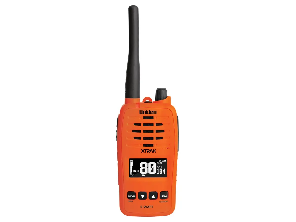 Uniden Xtrak 50 Orange Two Way Radio 1