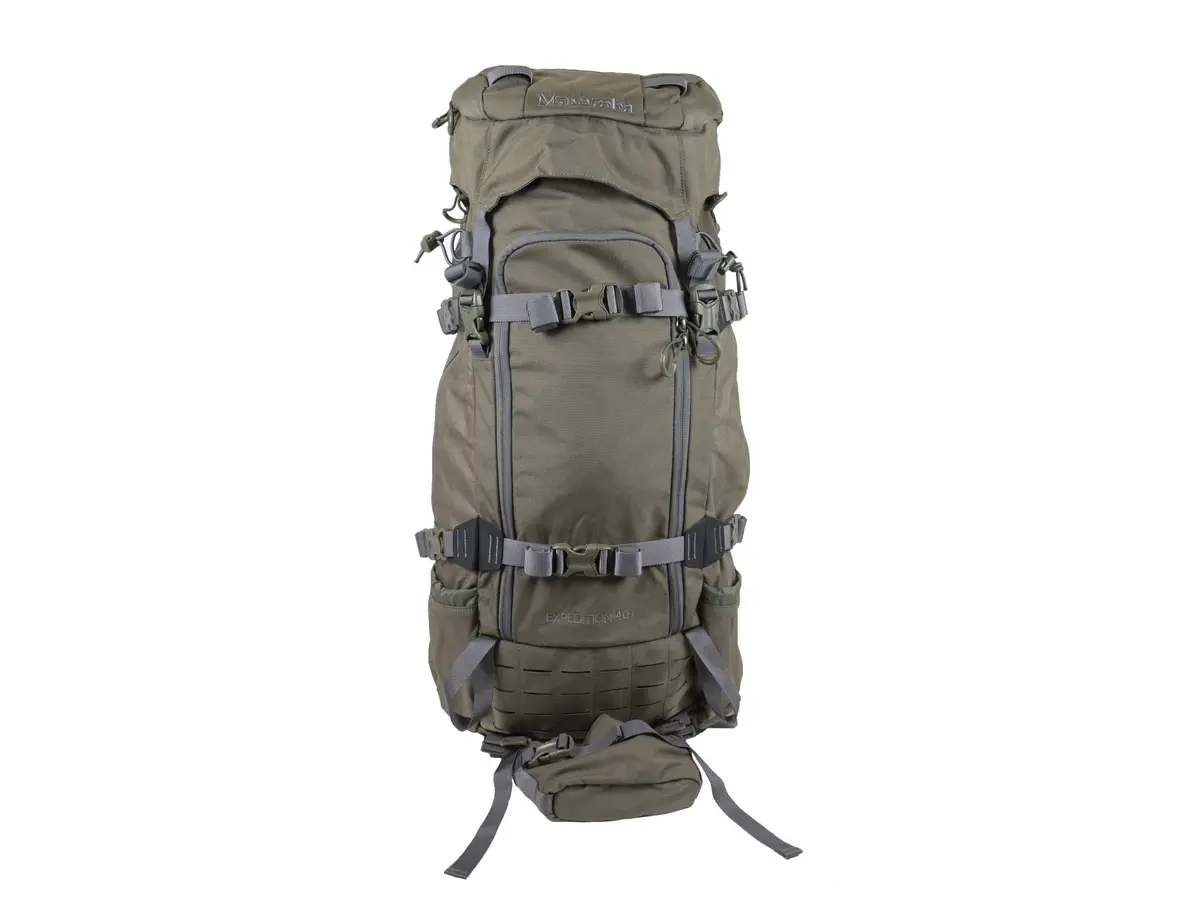 Manitoba Expedition Olive 40L+ Multi-Day Pack 1