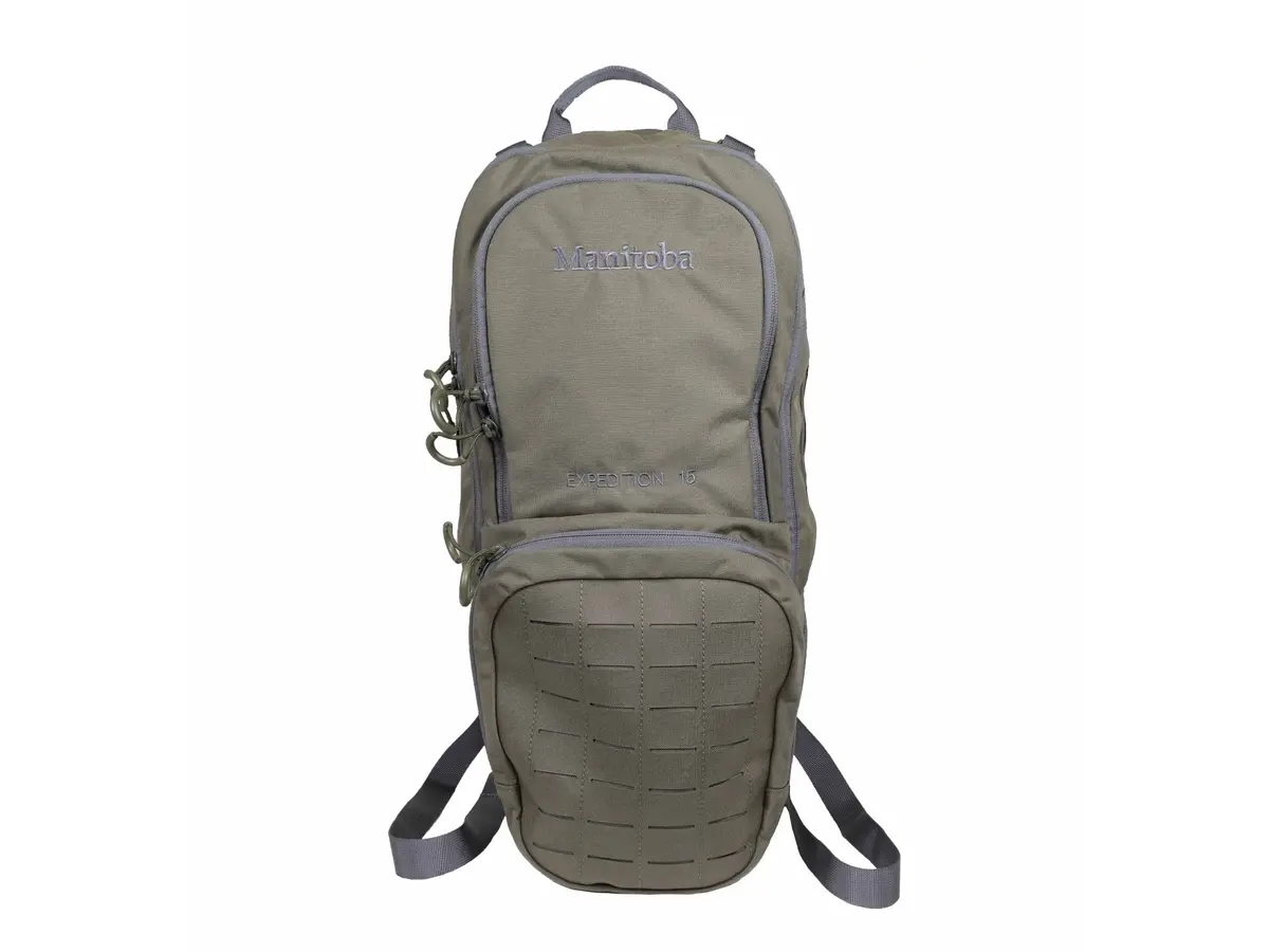 Manitoba Expedition Olive 15L+ Pack 1