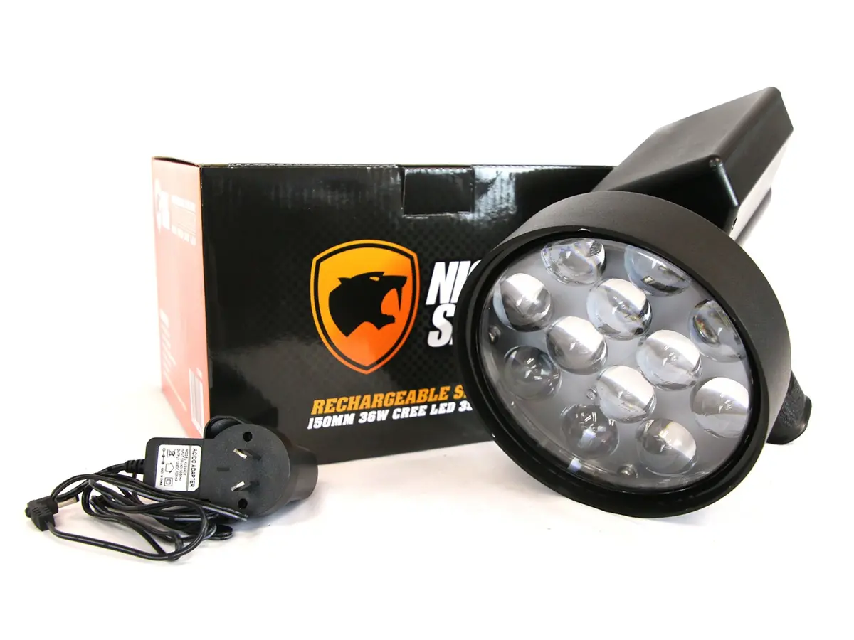 Night Saber Spotlight Handheld 150Mm Led Rechargeable 1
