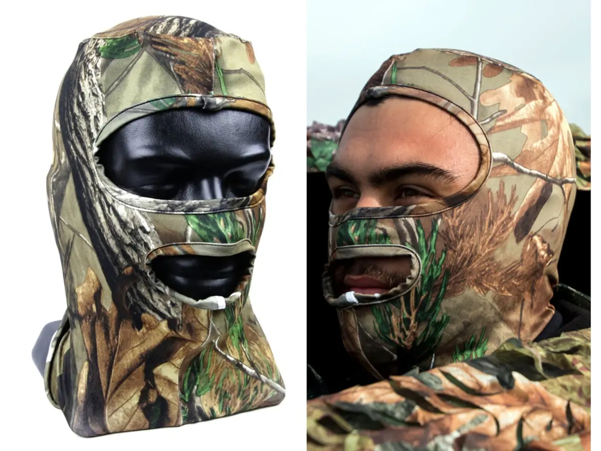 Forest Camo Full Stretch Fit Mask 1