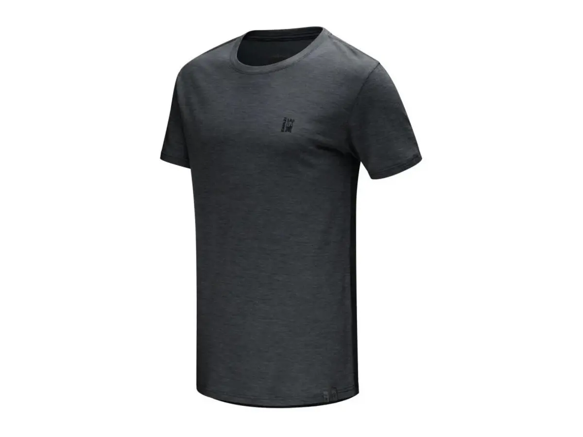 Swazi Hoodoo Merino Tee - Iron Sand 1