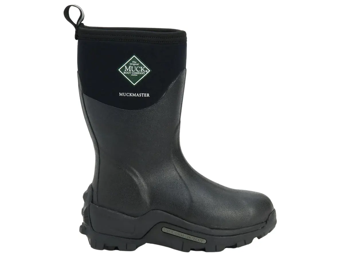 Muck Boot Muckmaster Mid Height Boots | Black 1