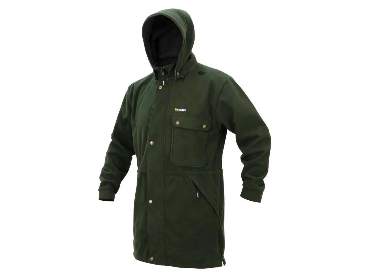 Swazi Windriver Fleece Windproof Jacket Olive 1