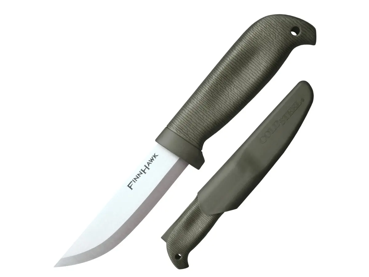 Cold Steel Finn Hawk Fixed Blade Knife With Sheath: 4" Blade 1