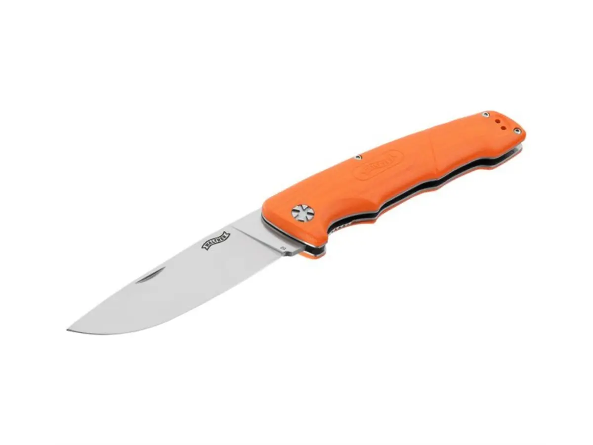 Walther Hbf2 Orange Folding Pocket Knife 1
