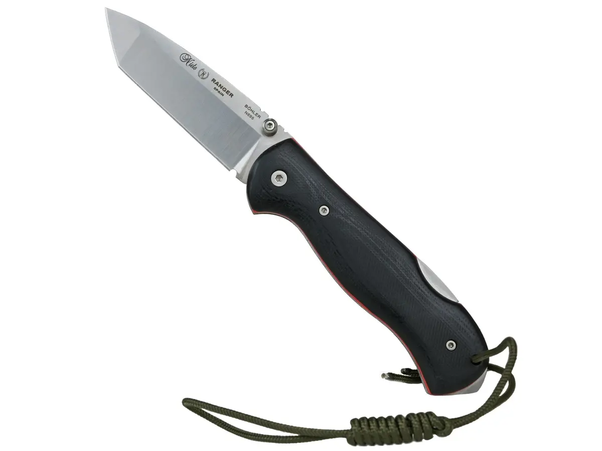 Miguel Nieto Folding Knife Ranger N695 Black | 8Cm 1