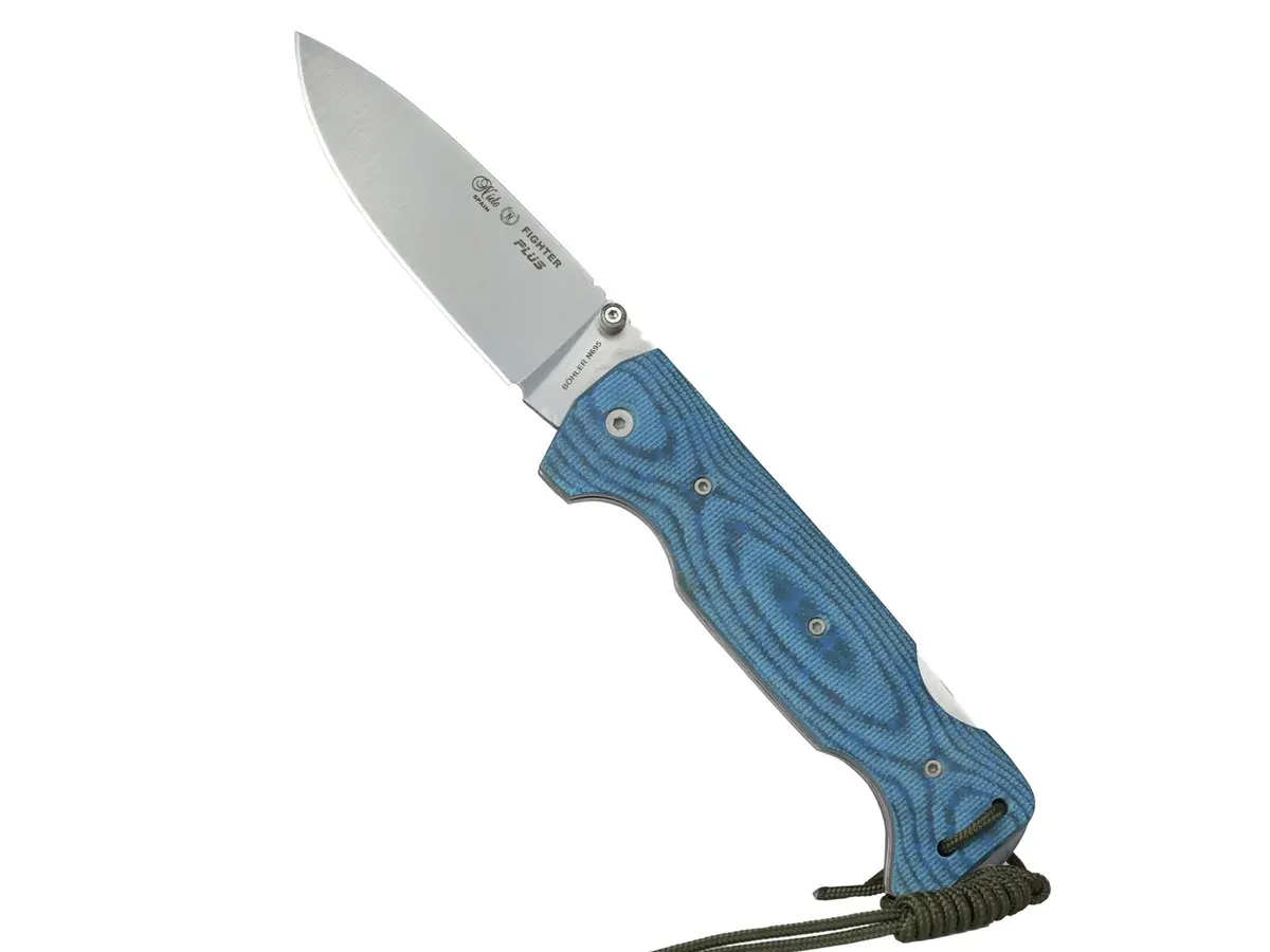 Miguel Nieto Folding Knife Fighter Plus Katex Blue | 9.5Cm 1
