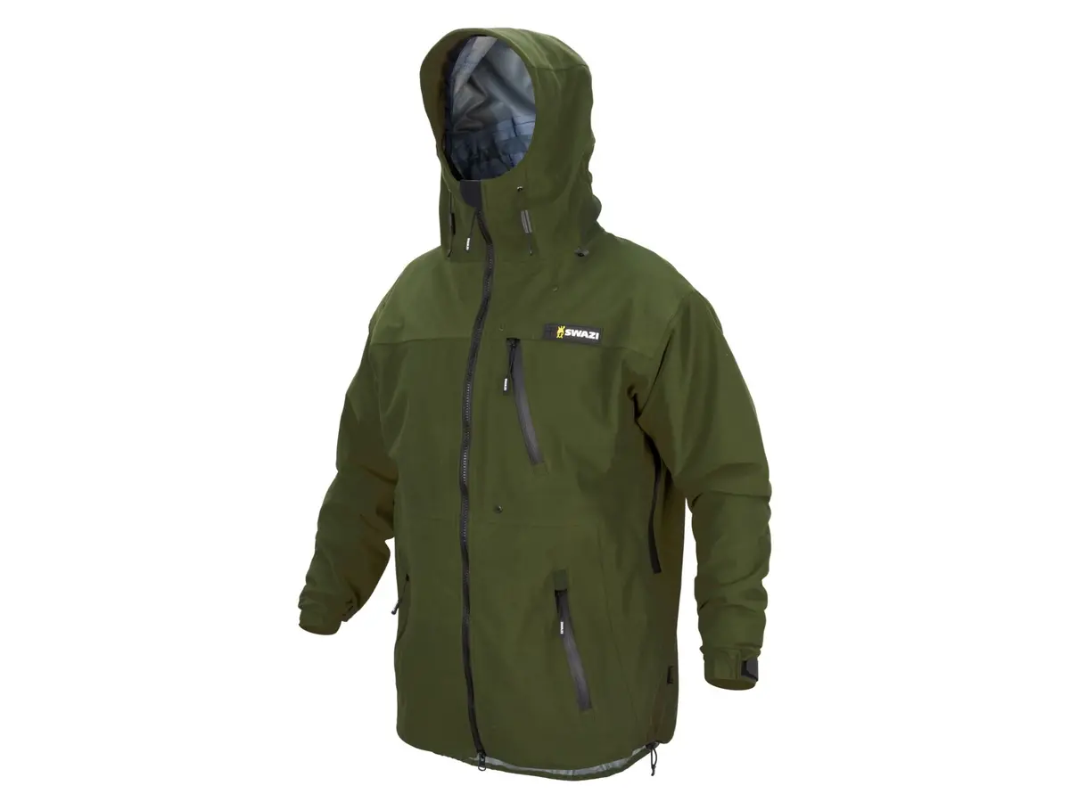 Swazi Ibex Jacket Waterproof & Windproof Olive 1