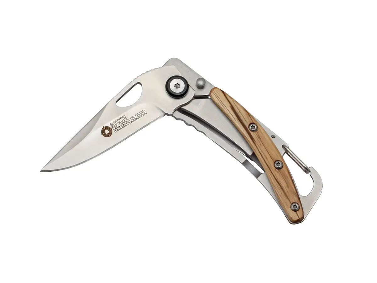 Steyr Stainless Wood Pocket Knife 1