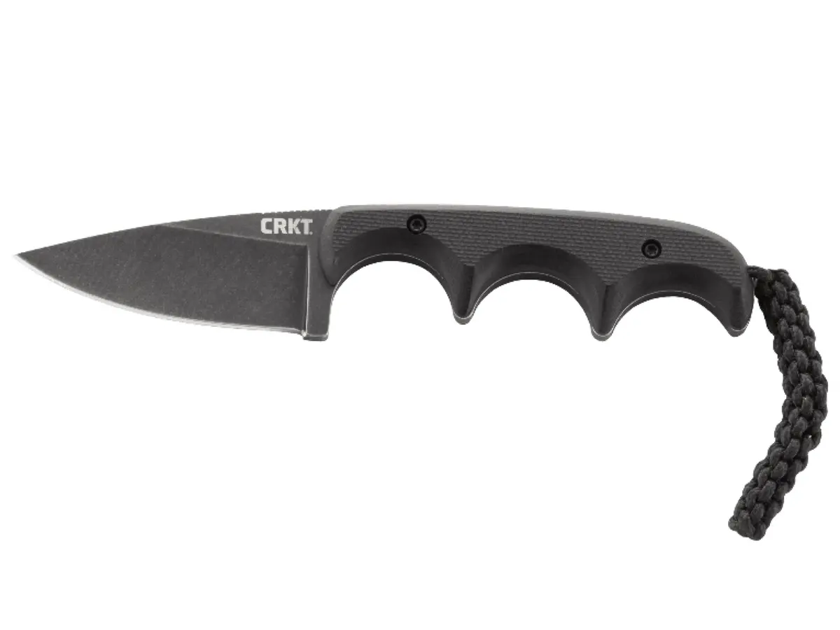 Crkt Knife Minimalist Black Drop Point 1
